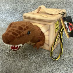 Jurassic Park Crate Wristlet Bag