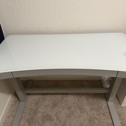 Standing Glass Desk, Like New