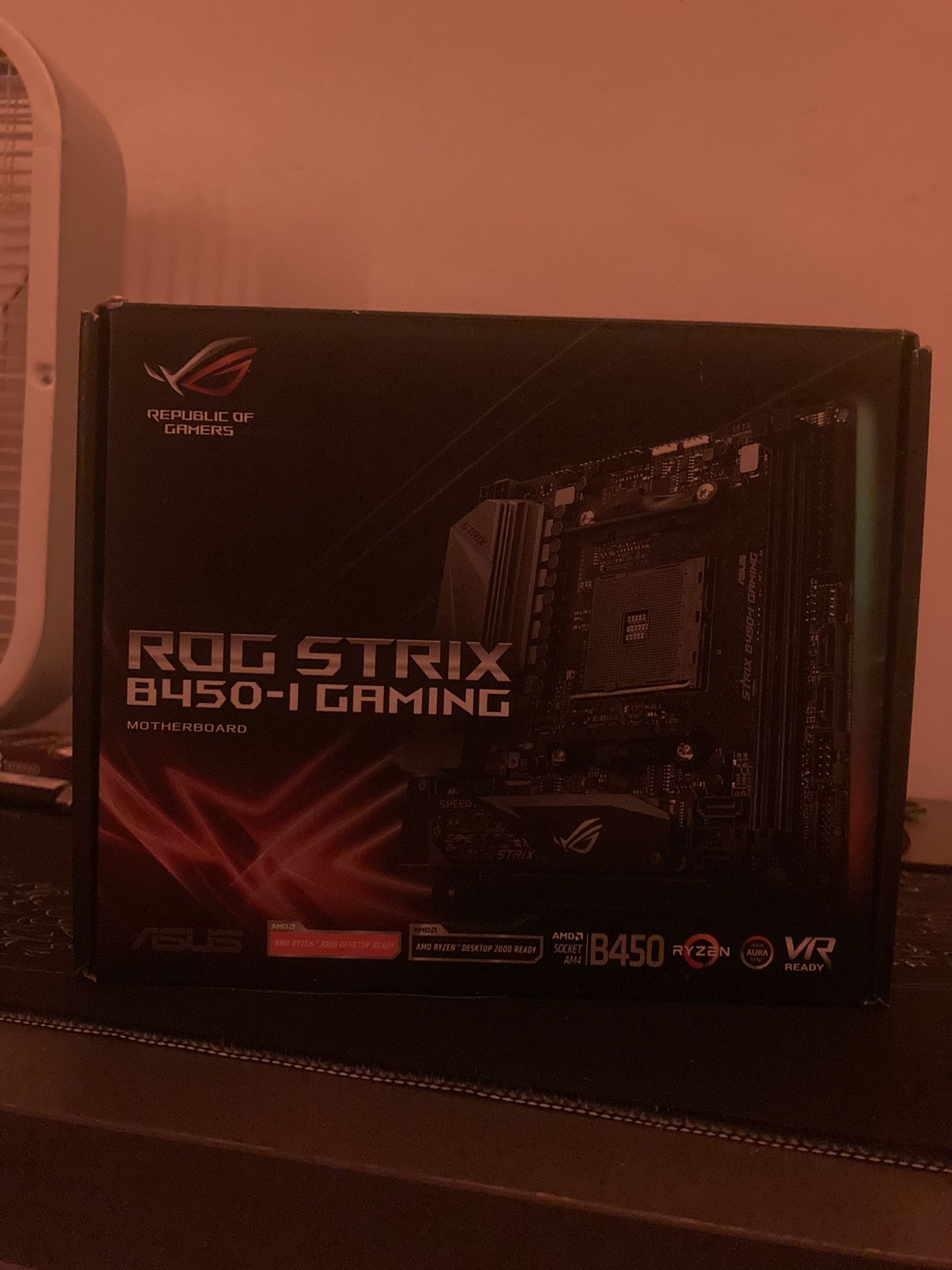 ROG Strix B450-I Gaming  ITX Motherboard 