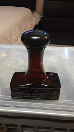 AVON. Stamp paid cologne bottle