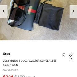 GUCCI GLASSES 