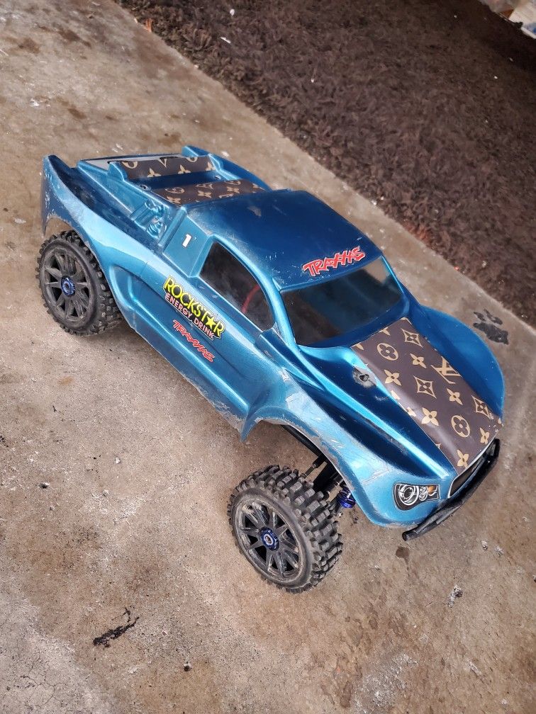 Traxxas Slash Vxl-3s Upgraded RC Car 50+mph
