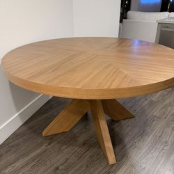 Zealand Wood 54” Dining Table. 
