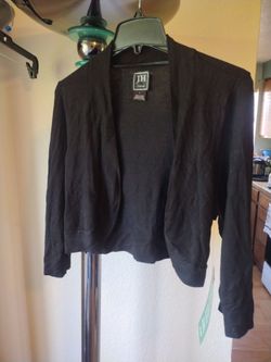 JH Collectibles Social Shrugs Cropped Cardigan