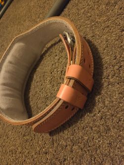 Pink Weightlifting Belt