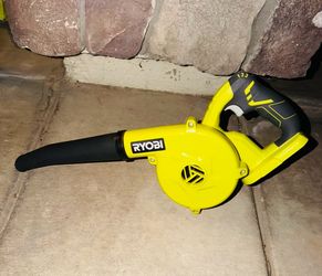 RYOBI 18V ONE+ Contractor Workshop Blower - Compact, Lightweight (Tool Only) New