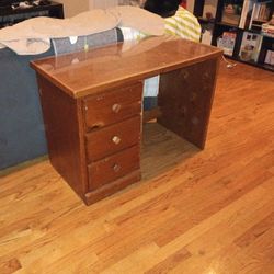 Wooden 3 Drawer  Desk 