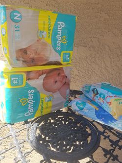 Pampers newborn and size1