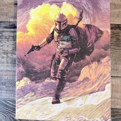 Mandalorian wall decor