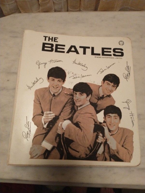 1965 Beatles 3 Ring Notebook 