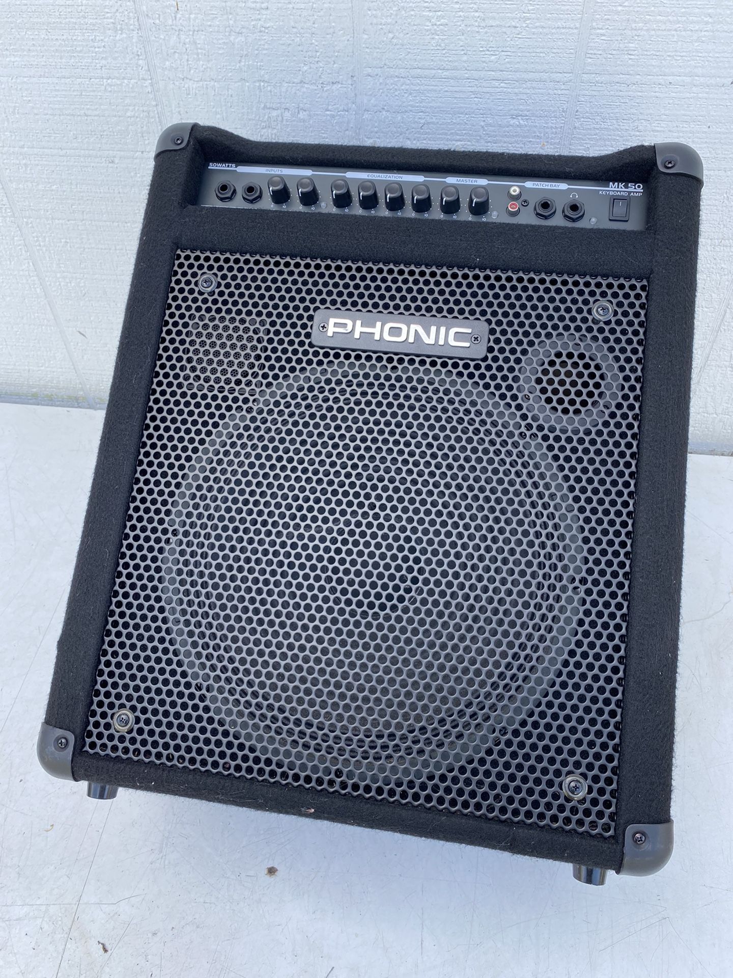 Nice! Phonic MK50 Keyboard Amplifier In Excellent Condition