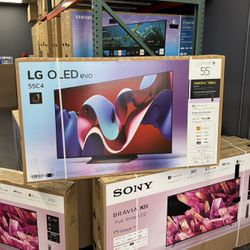 55 LG OLED C4 SMART 4k TVS AI THIN Q OLED TV C4