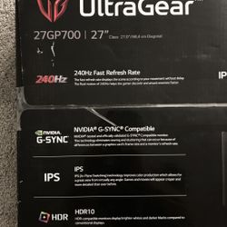 Lg 27gp700 240hz 
