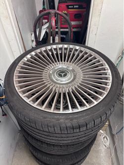 22" Staggered Monoblock Forged 2023 STYLE Rims For Mercedes S600 S580 S560 S500 S550 S63 S400 S450 S350 S Class Forged Wheels