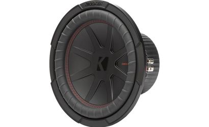 Kicker CompR 48CWR104 CompR Series 10" subwoofer with dual 4-ohm voice coils