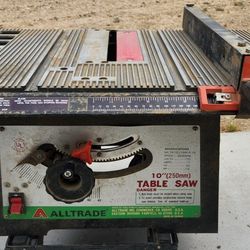 Alltrade 10" Table Saw