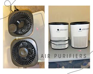 2 air purifiers