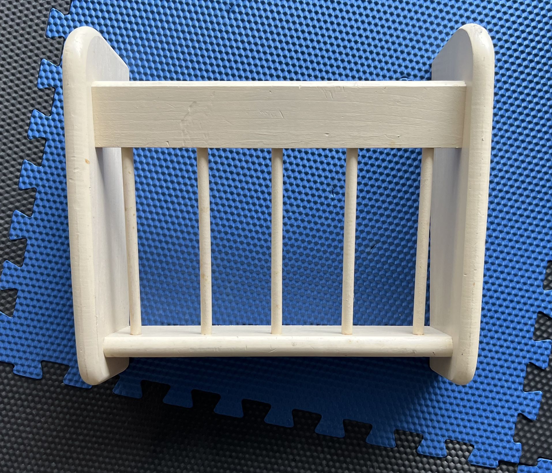 Wood Wall Mount Magazine Rack