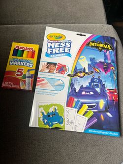 Crayola Color Wonder Batwheels Mess Free Coloring Set