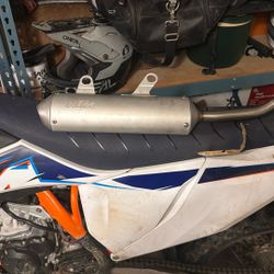 KTM STOCK 2 stroke exhaust pipe 