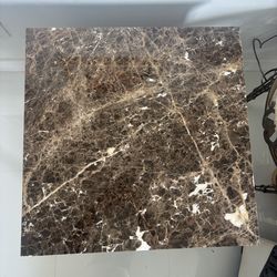 Marble top & wooden table