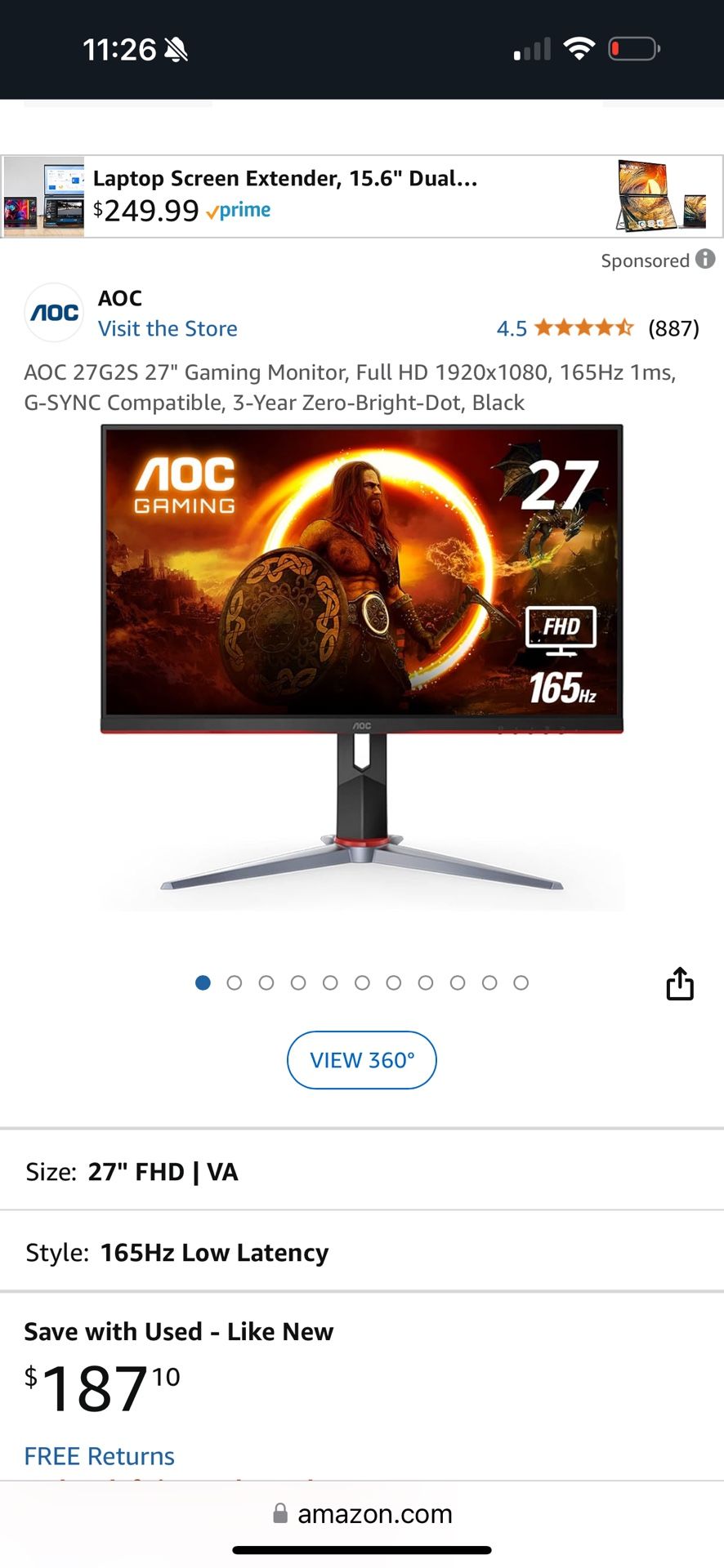 Gaming Monitor
