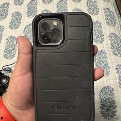 iPhone 12 Pro Max Black With Case