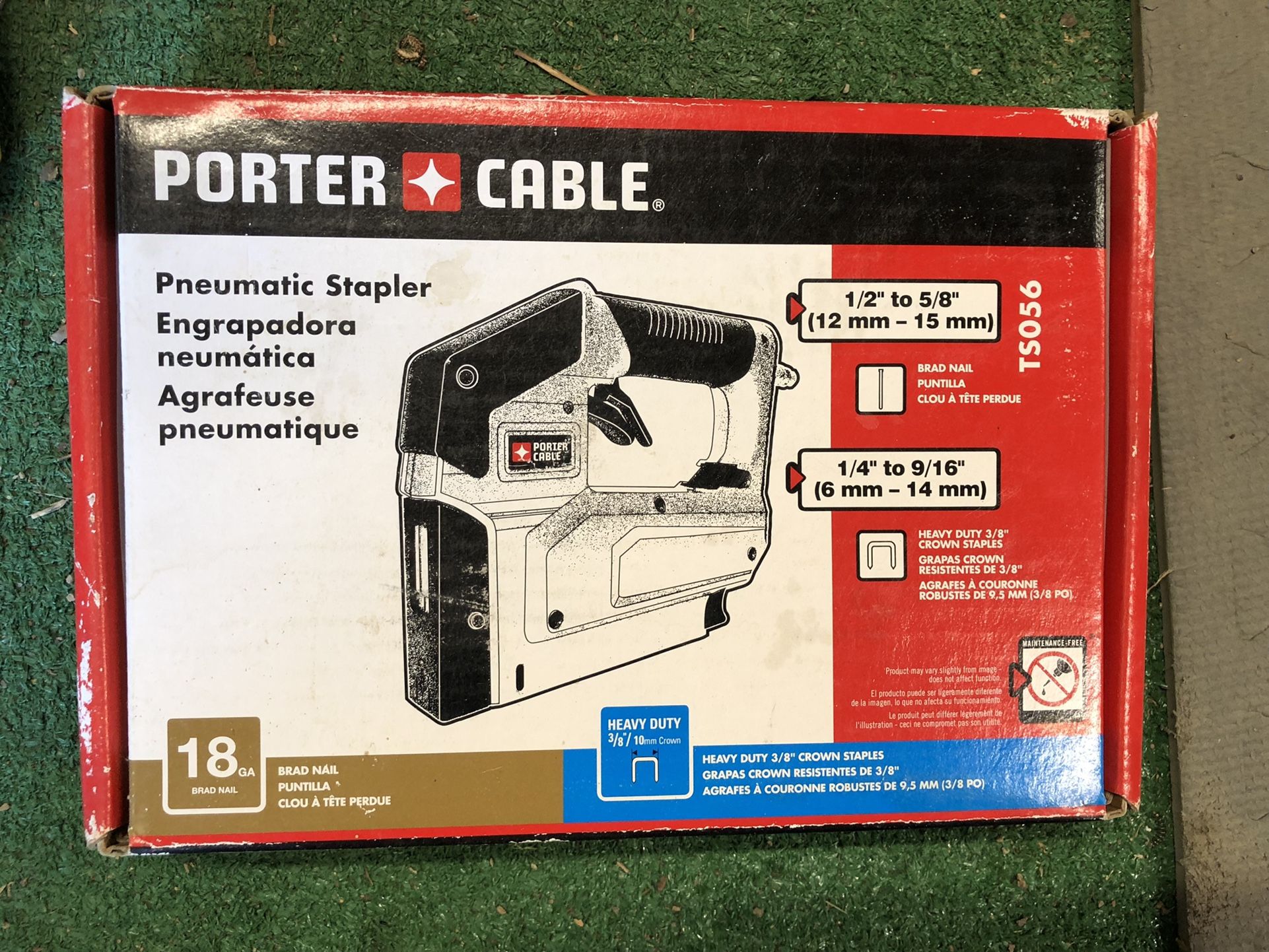 Brand New Porter Cable Pneumatic Air Powered Stapler. $40.00 Firm. 