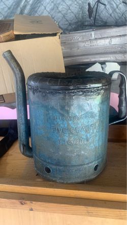 Large oil can