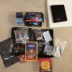 Miscellaneous TCG Collectors Items Sleeves, Albums