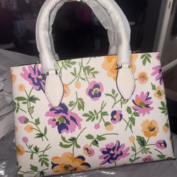 Brand New Kate Spade Candied Flower Medium Satchel