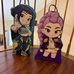 Piñata de Demon Hunted inspirada en el K-Pop, piñata de cumpleaños del K-Pop, piñata pequeña