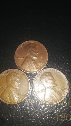 Whwat pennys1944/1944d/1946s