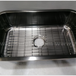 Black stainless steel under mount sink