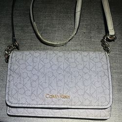 Calvin Klein Crossbody Shoulder Bag Wallet Purse with CK Logo