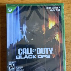 Call Of Duty black Ops 7 Xbox Game