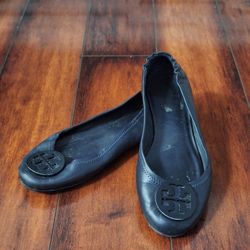 Tory Burch Minnie Travel Ballet Flats Size 7.5