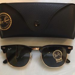 Ray Ban Clubmaster Sunglasses RayBan RayBans Ray-Ban Clubmasters Sun Glasses New