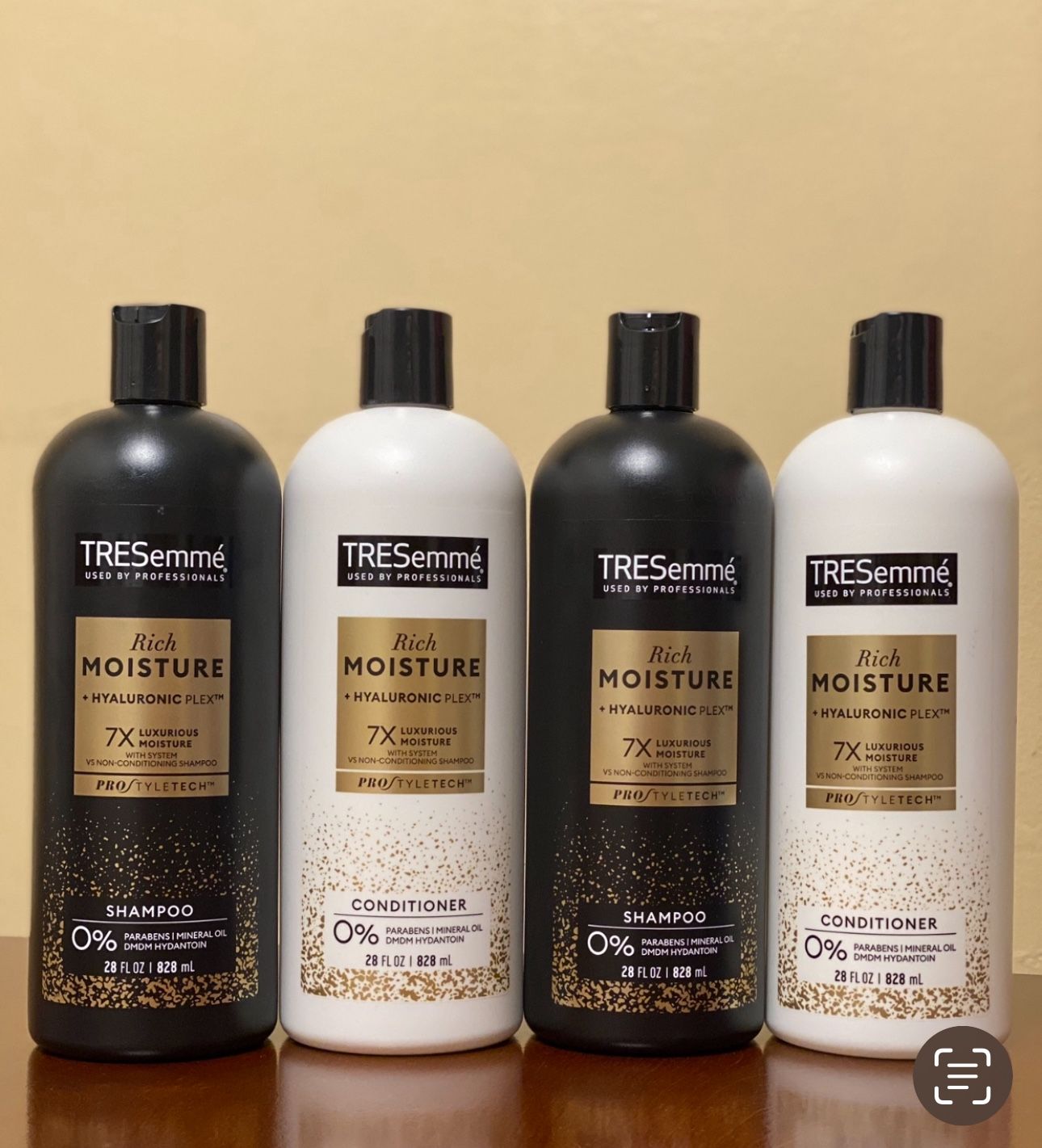 TRESemme Shampoo And Conditioner. 