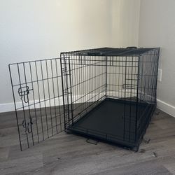 Wire Dog Crate 36” L x 23” W x 25” H Med/Lg