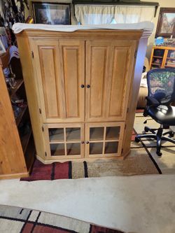 Corner Entertainment Center W 42" Television 
