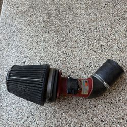 02-07 Subaru WRX STi k&n typhoon cold air intake short ram cai red