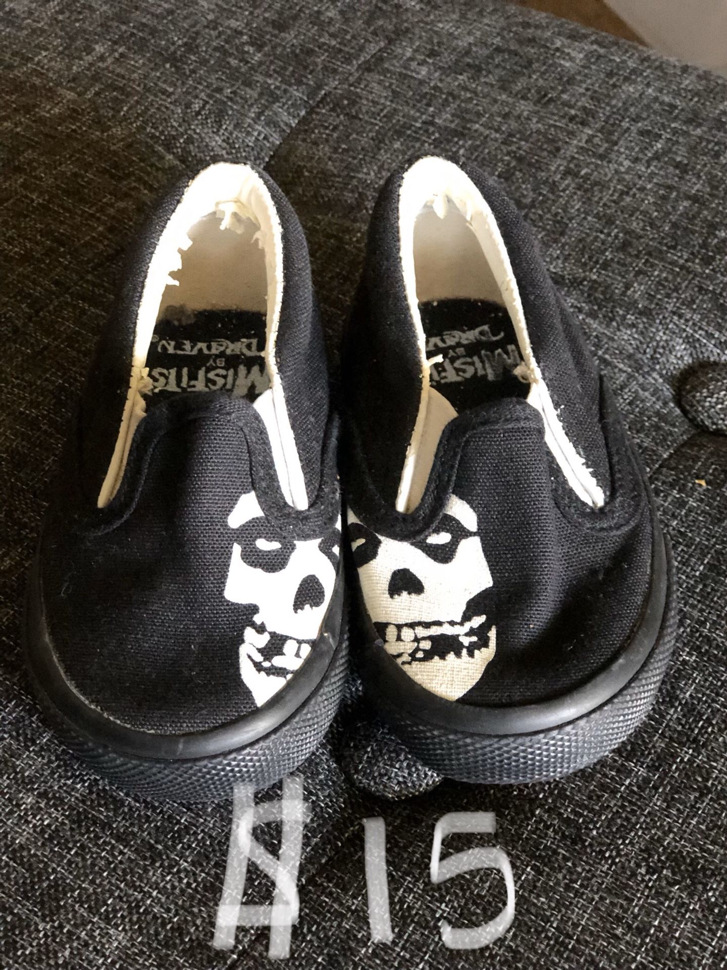 The misfits baby/toddler shoes size 4