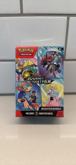 New Sealed Pokemon Scarlet and Violet Journey Together Booster Bundle