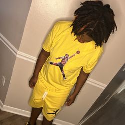 Yellow Jordan Set 