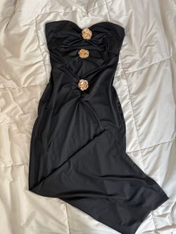 Long black dress