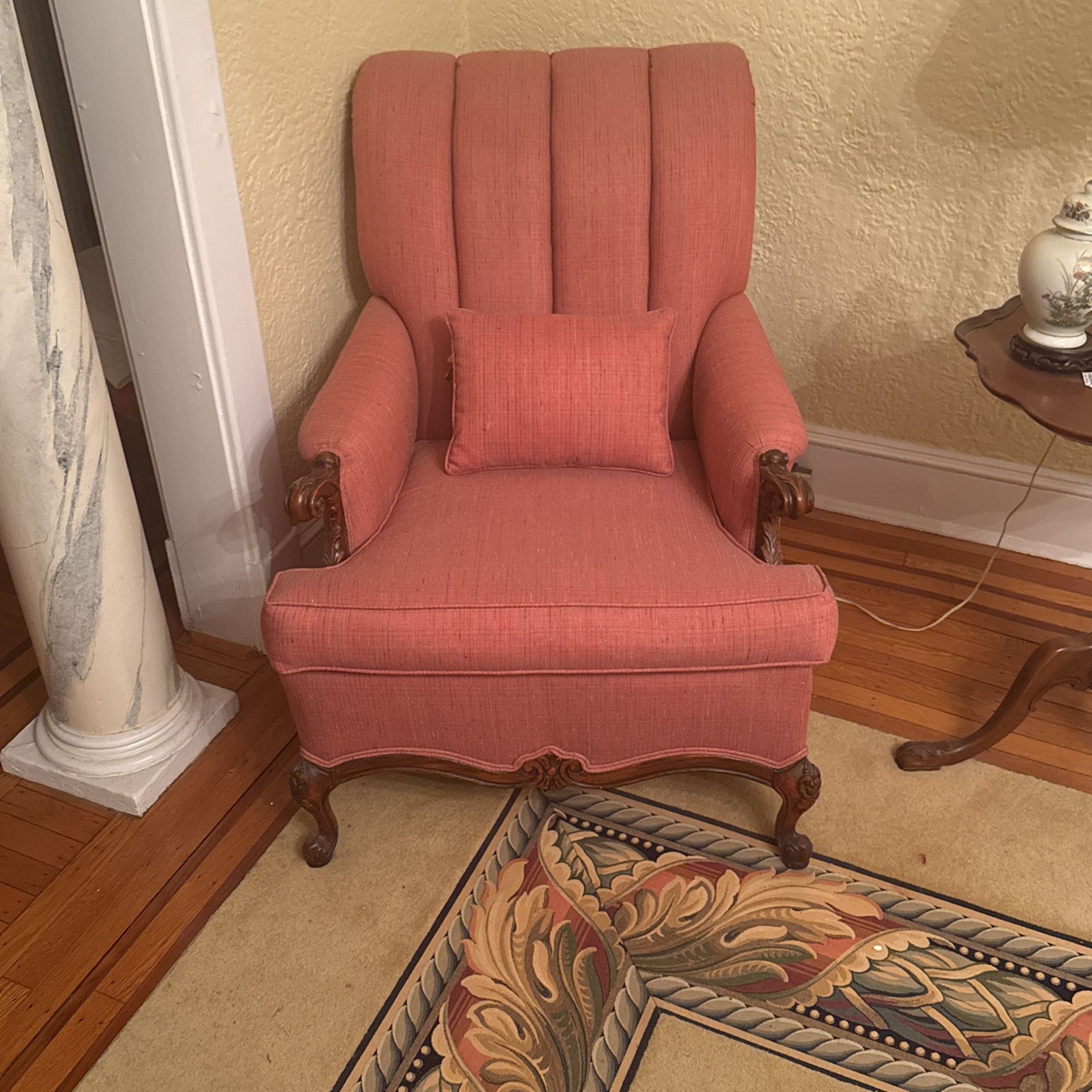 Antique Wing Back Chair