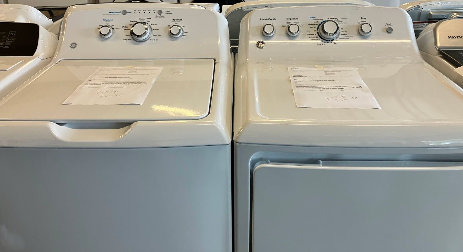 Matching GE washer And dryer