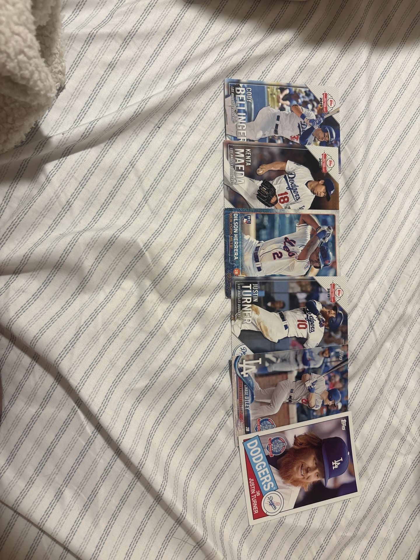 Dodgers Baseball Cards Set