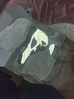 jordan 5s green beam 5s size 8.5